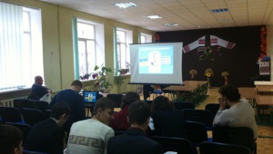 Встреча со школьниками Средней общеобразовательной школы номер 139 города Киева